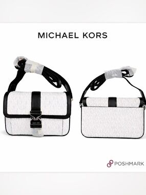 Michael Kors Hudson Aviator Crossbody Bag